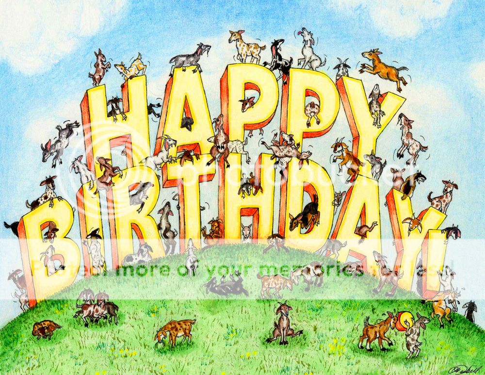 Happy Birthday Ozark Jewels!! - Goats