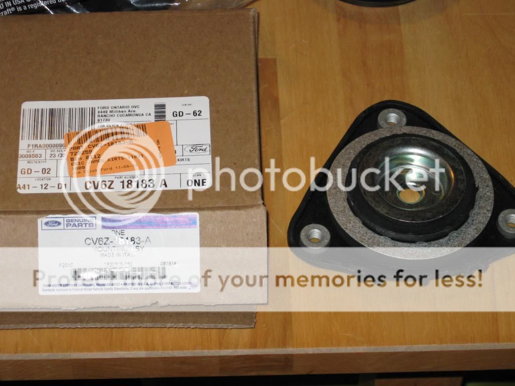 Front strut top hats and bearings for less! Mazda3 Forums