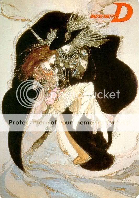 Vampire Hunter D pencil board